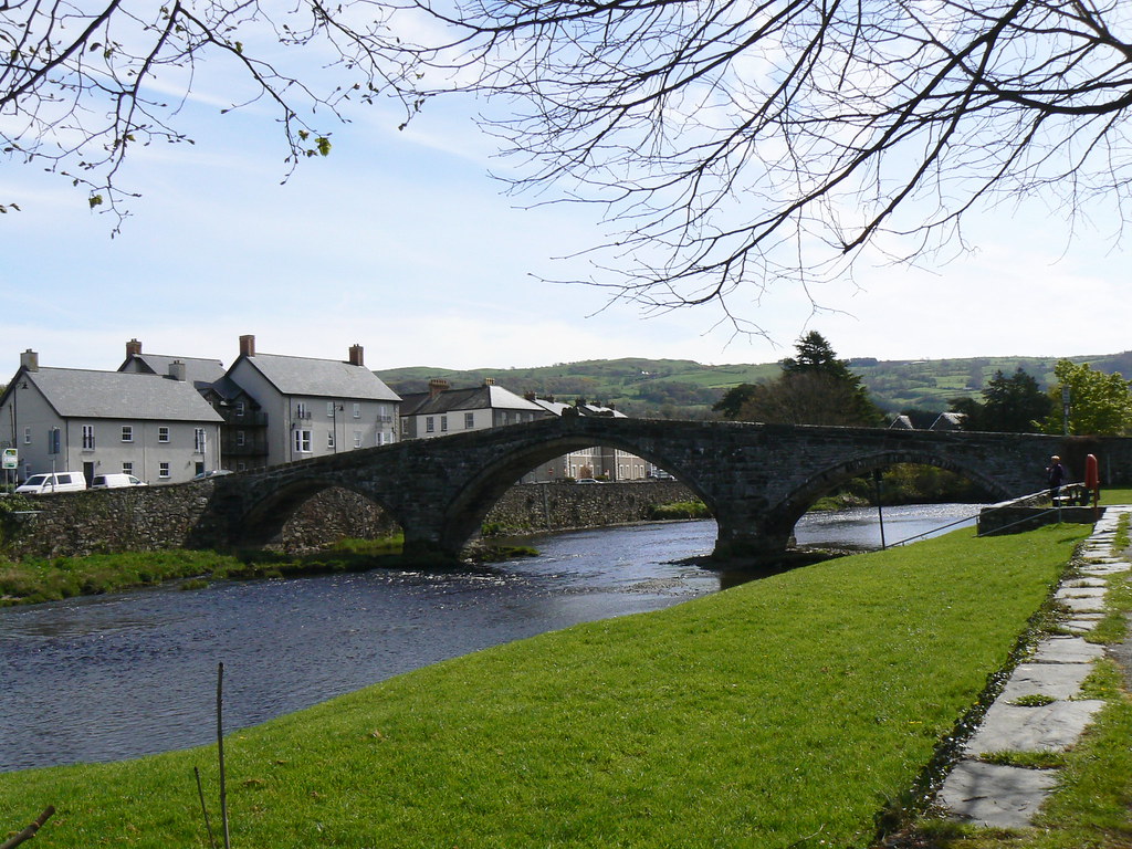 Llanrwst, Denbighshire. The Bridge over the Afon Conwy (Ri… Flickr