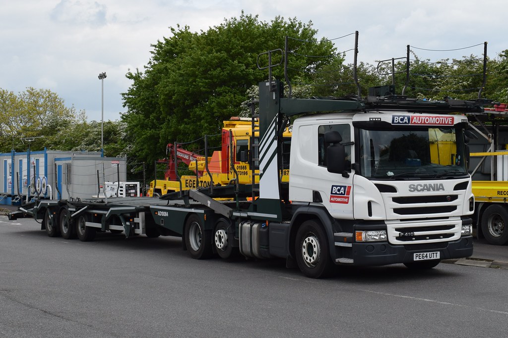 PE64UTT BCA Automotive Scania Car Transporter ex Stobart A… Flickr
