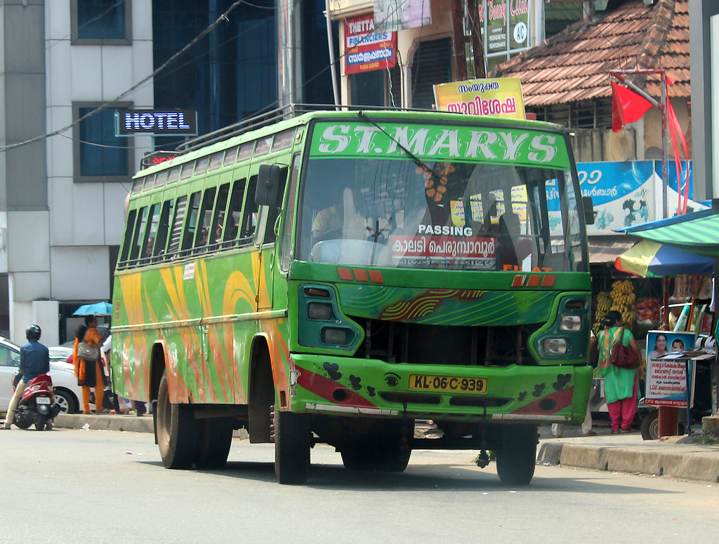 Ashok Leyland bus, Kerala, India Kerala private bus, Angam… Flickr