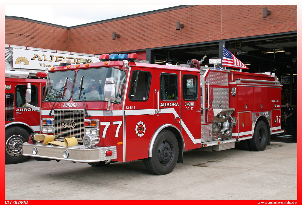 Aurora Fire Department Engine 77 Ulrich Slovig Flickr