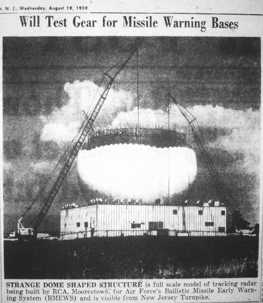 RCA BMEWS Moorestown Construction 0859 A 1959 CourierPos… Flickr