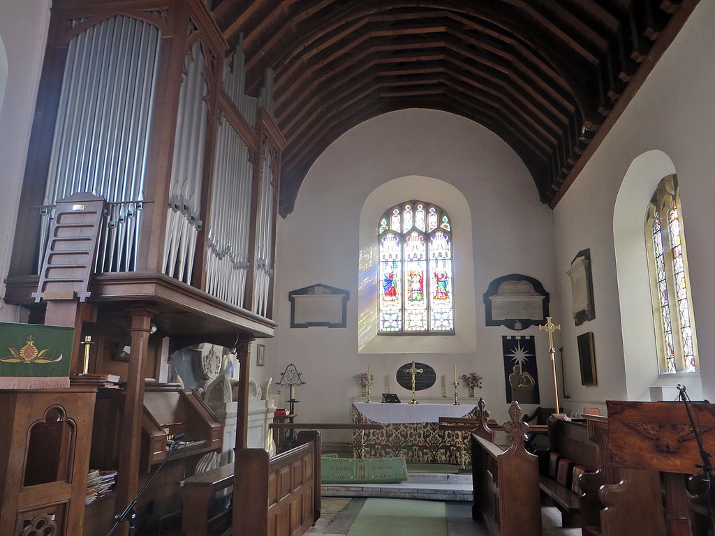 Little Plumstead Norfolk 13c Chancel with 3 light 19c perp… Flickr