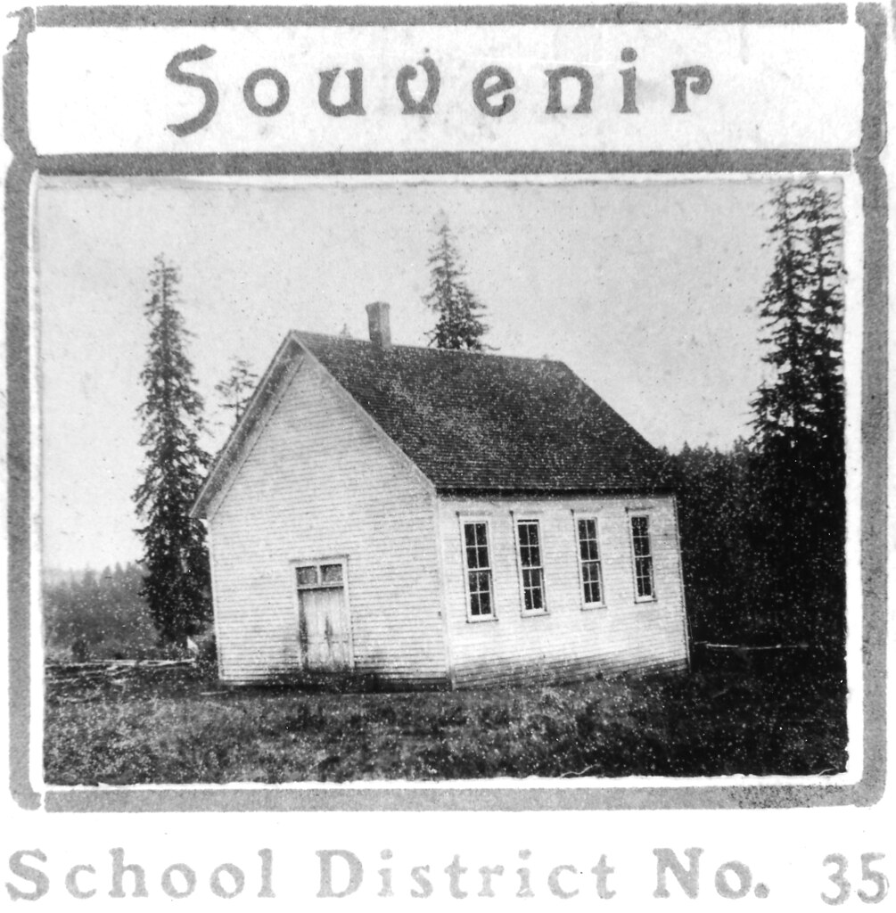 Early School at Crow Oregon curtis Irish Flickr