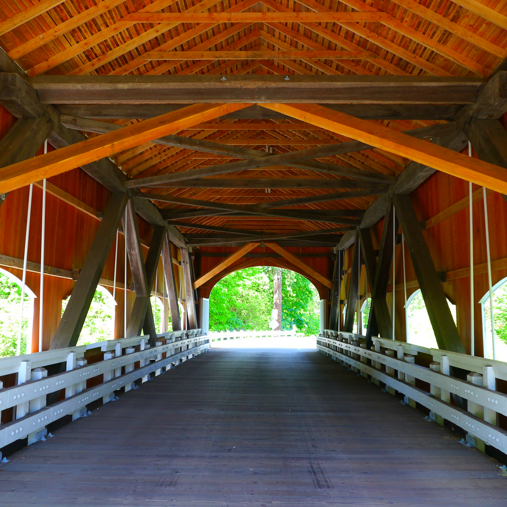Rochester Covered Bridge Near Sutherlin, Oregon Rochester … Flickr
