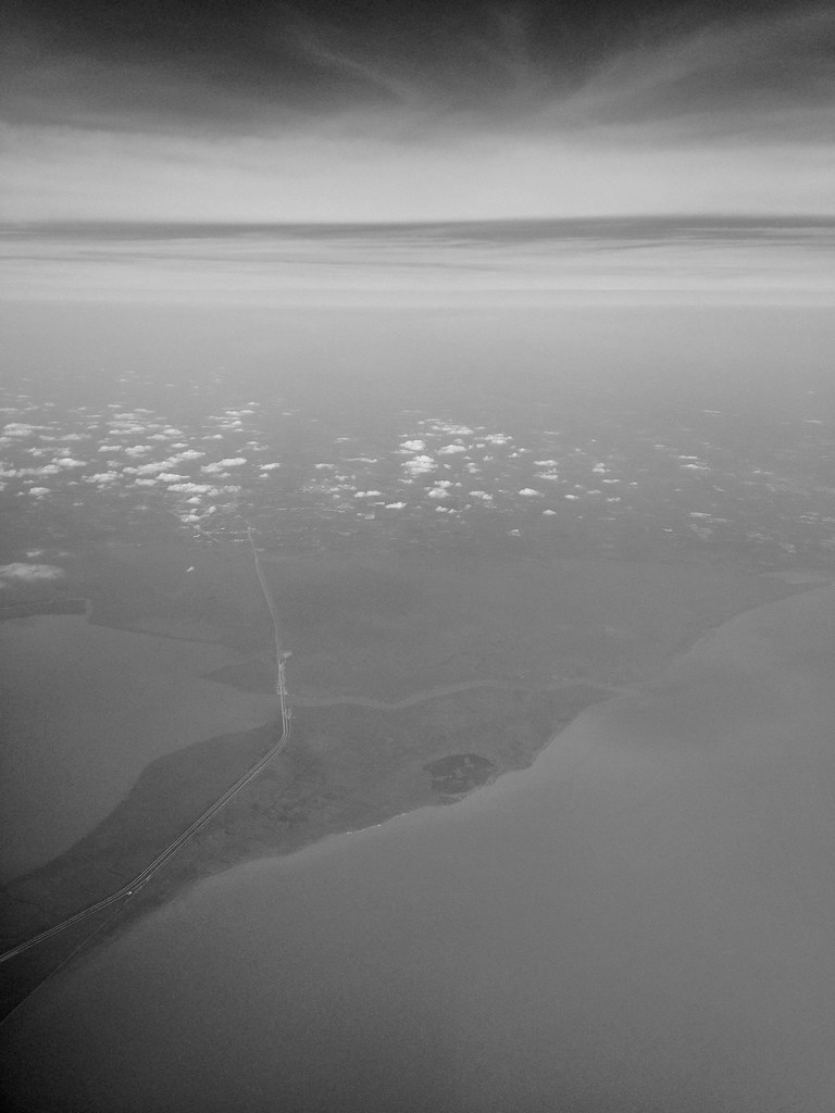 Lake Pontchartrain Causeway, New Orleans, and Mississippi River Delta