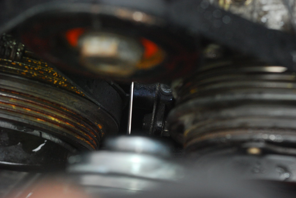 How to gap Miata crank position sensor This photo tries to… Flickr