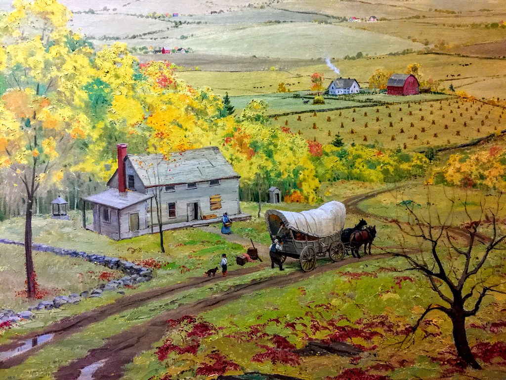 Farm, Dutchess County, New York 1870 American Museum of… Flickr