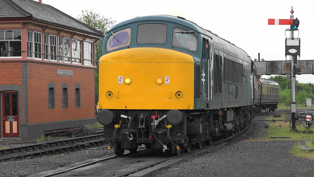45041 arriving at Kidderminster. 19052017 A frame grab f… Flickr