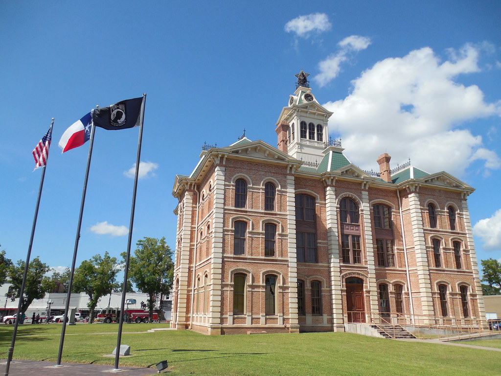 Wharton County Courthouse Wharton, Texas Completed in Augu… Flickr