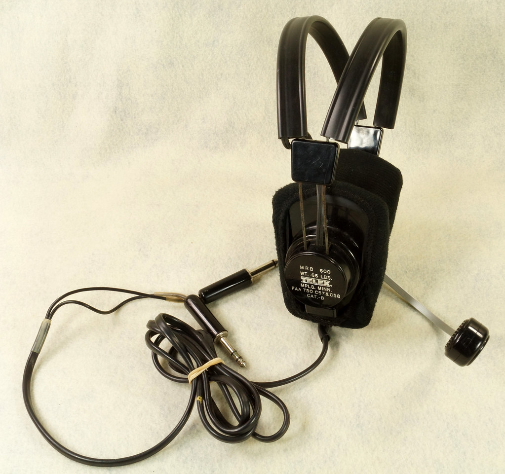 RD16069 Vintage Telex MRB 600 Aviation Pilot Copilot Mic F… Flickr