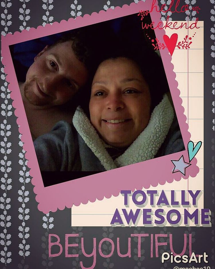 Enjoying this beautiful day! happycouple springtime sat… Flickr