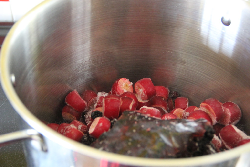 Foraged Crab Apple and Blackberry jam Little Granny Chic Cottage Flickr