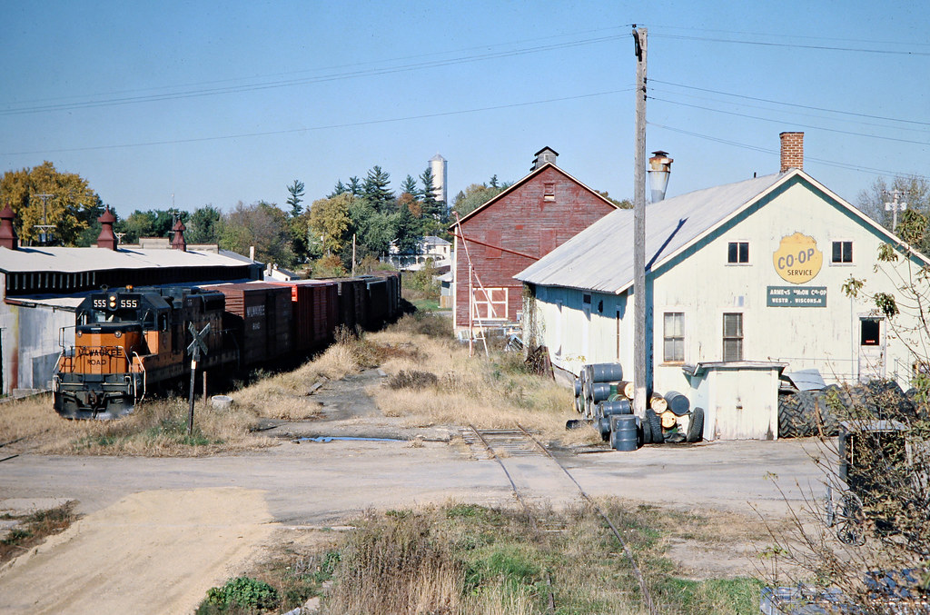 MILW, Westby, Wisconsin, 1978 Southbound Milwaukee Road fr… Flickr