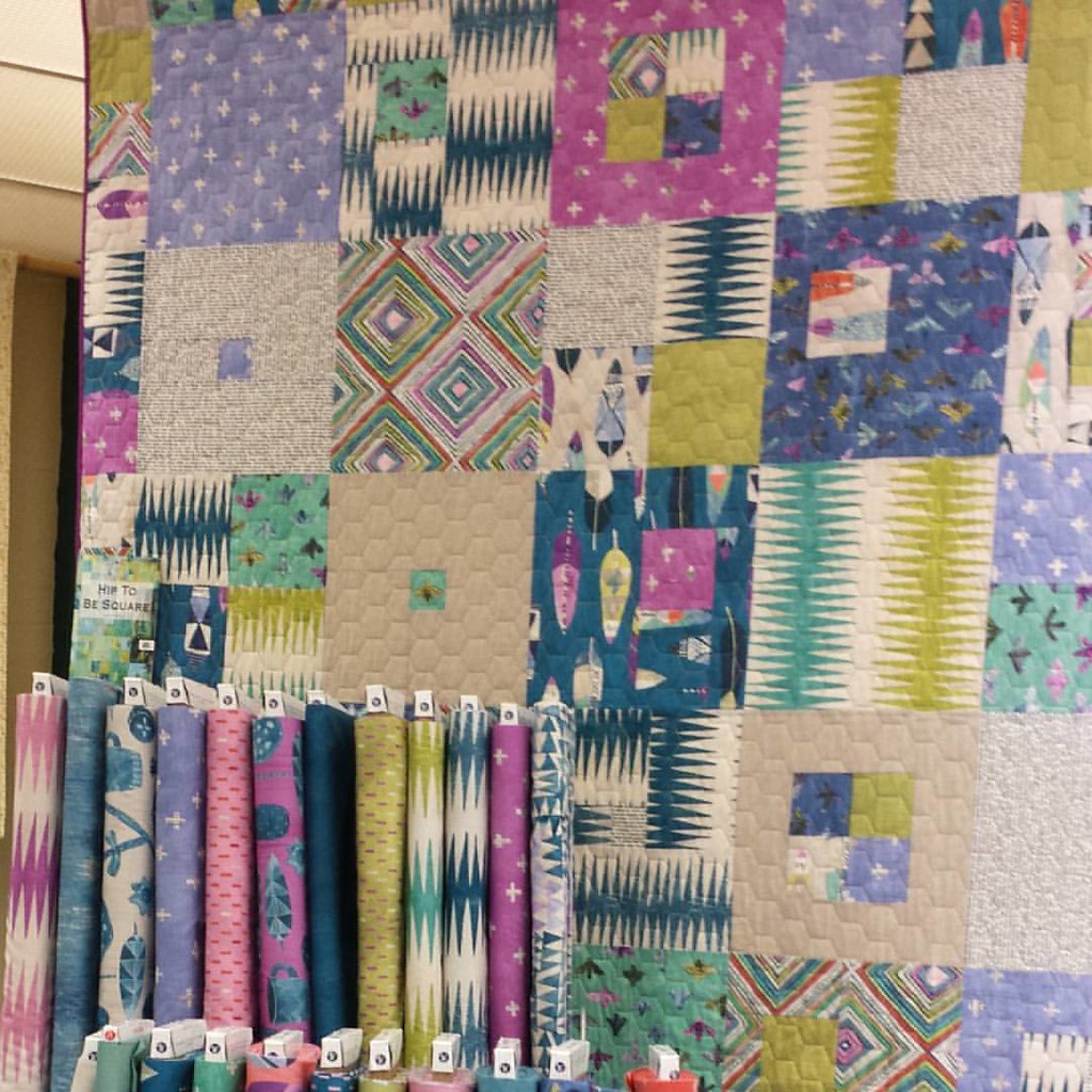 Oregon Found this totally cool quilt at the Pine Needle Q… Flickr