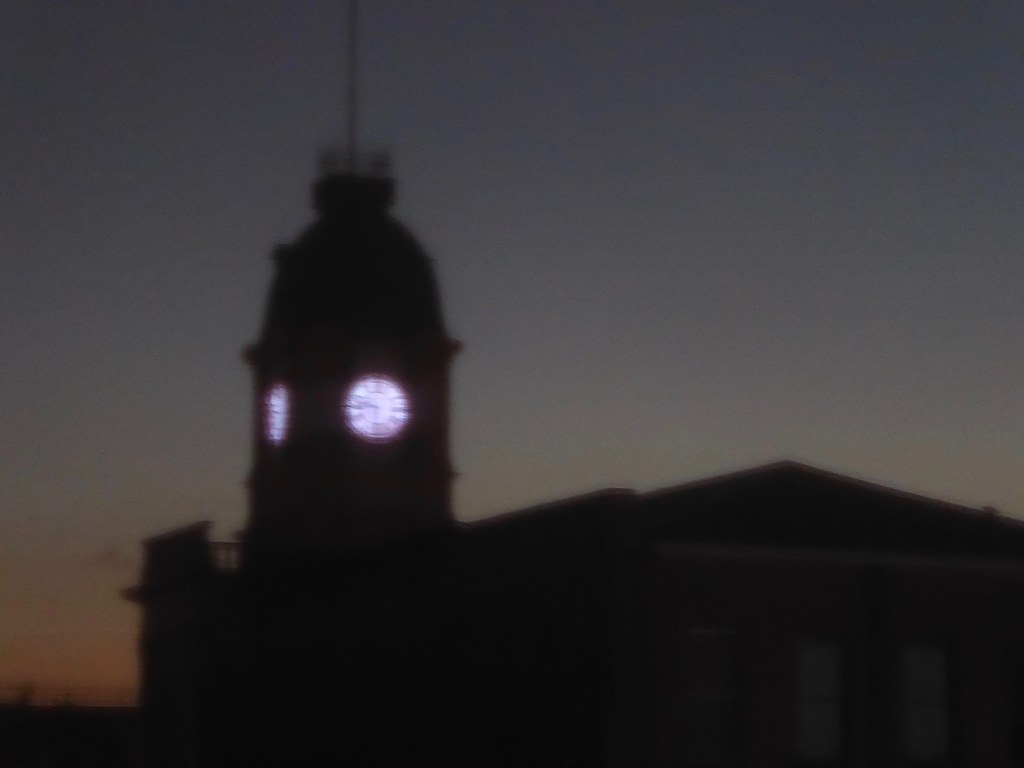 Town Hall, Ballarat, through gauze at dusk Victoria, Austr… JasChamPhoto Flickr