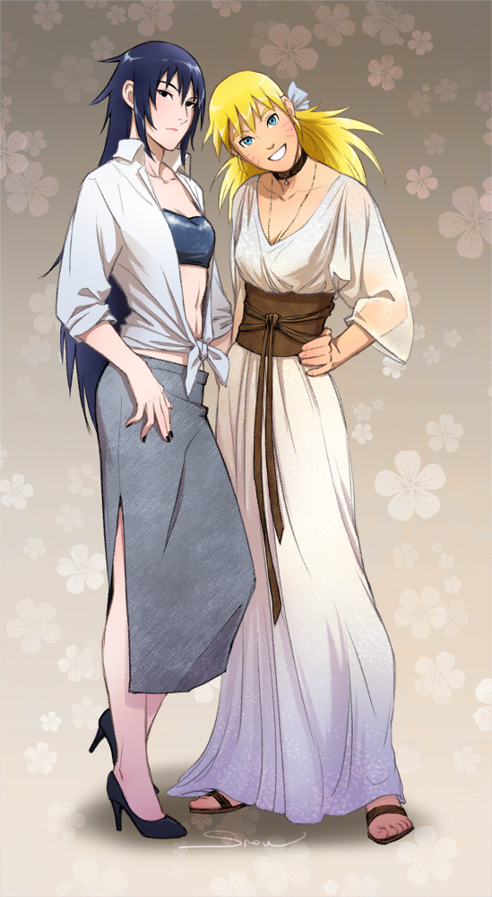 femsns Commission. Female version of Sasuke and Naruto