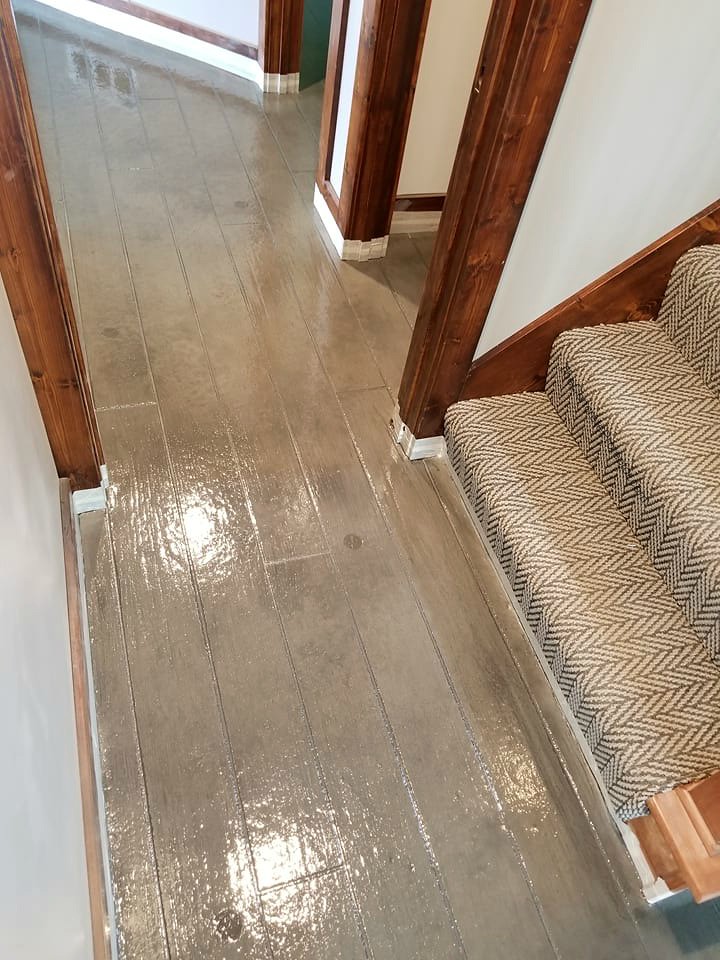 Gray Weathered Concrete Wood KC Artistic Concrete Corder… Flickr