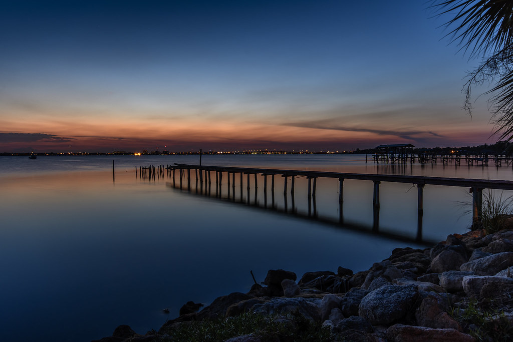 Indian River Sunset Melbourne Beach, FL Ursula Dubrick Flickr
