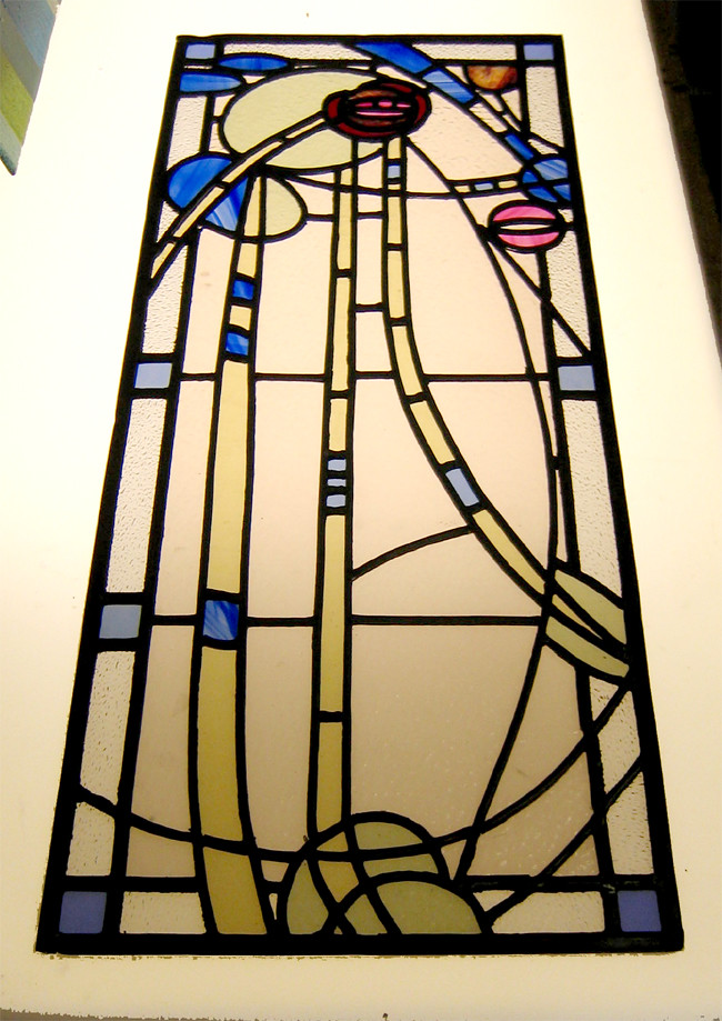 Charles Rennie Mackintosh stained glass window 2 A simplif… Flickr