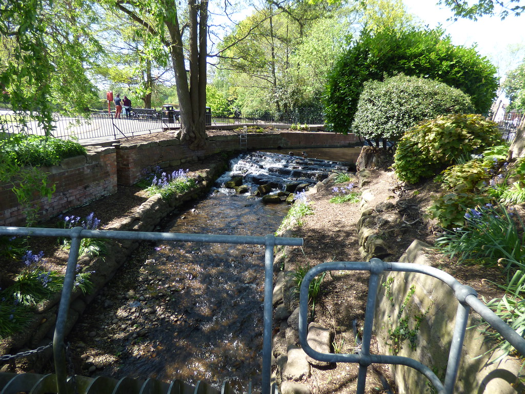 Elmore Park Elmore Lane, Rugeley stream and waterfall Flickr