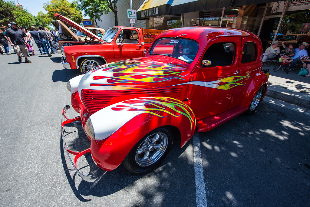 1938 Willys 4 door at the Visalia car show GML_5540 Landis