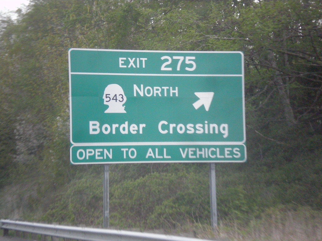 I5 North Exit 275 I5 north at Exit 275 WA543 North/… Flickr