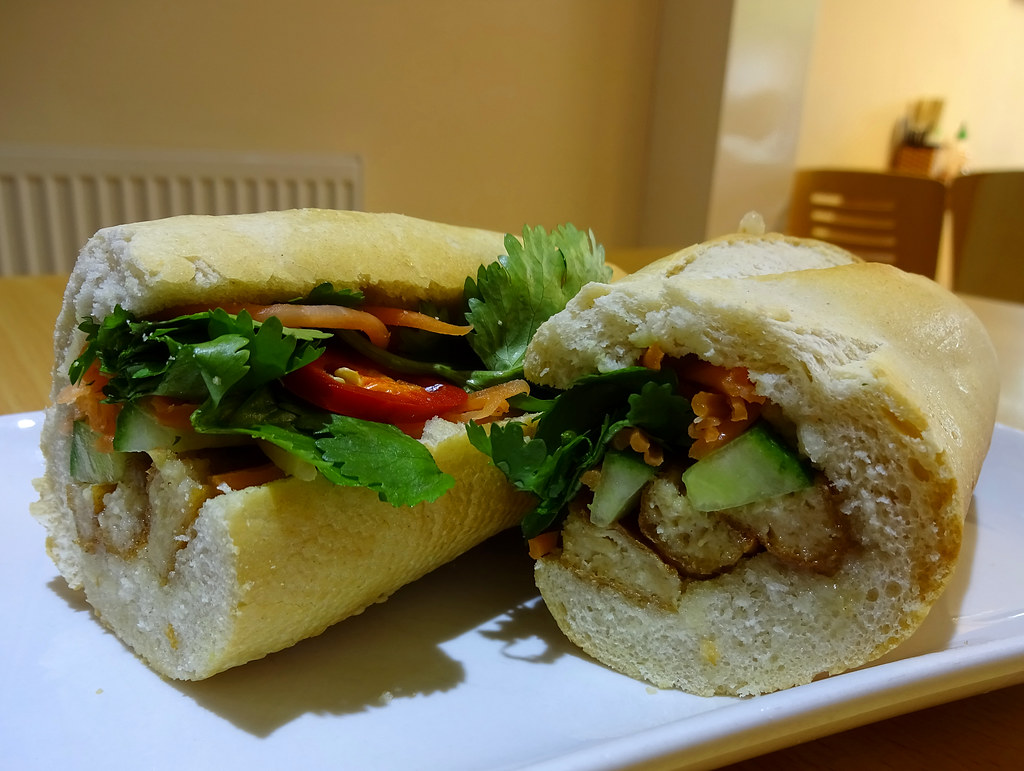 Vegetarian banh mi at Banh Mi 108, Feltham, London TW13 Flickr