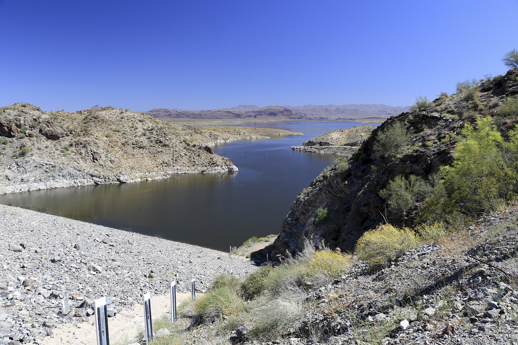 Arizona Lakes and Rivers Map Astonishing Waterways