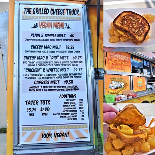The Grilled Cheese truck was parked by the end of the Vega… Flickr