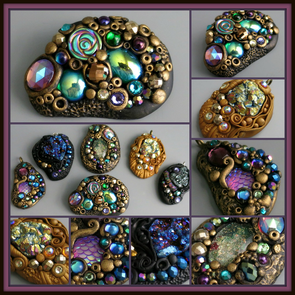 Jewel Encrusted Pendants This is a group of pendants that … Flickr