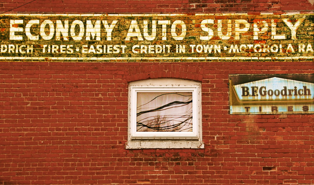 ECONOMY AUTO SUPPLY In an alley in Goshen, IN. The busines… Flickr