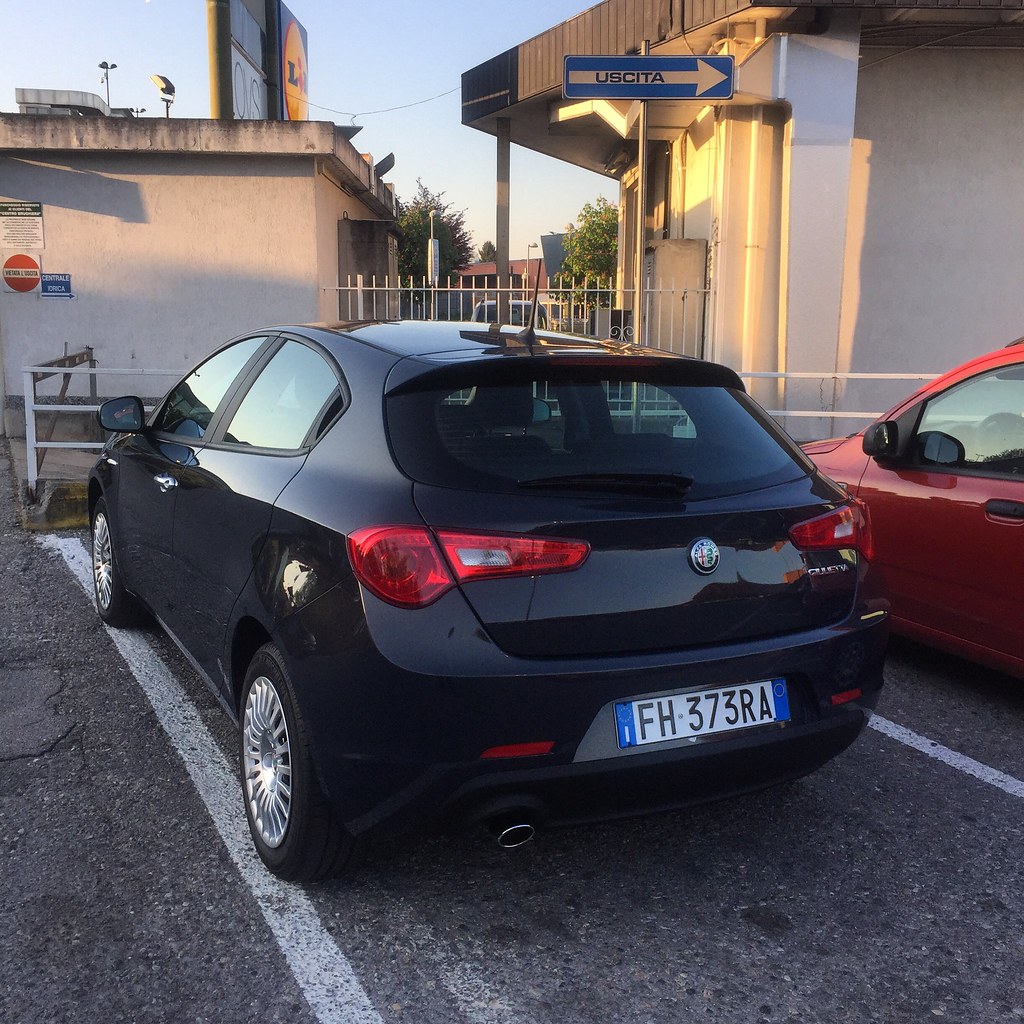 Alfa Romeo Giulietta My rental car. 1.6 Diesel. Marc Sayce Flickr