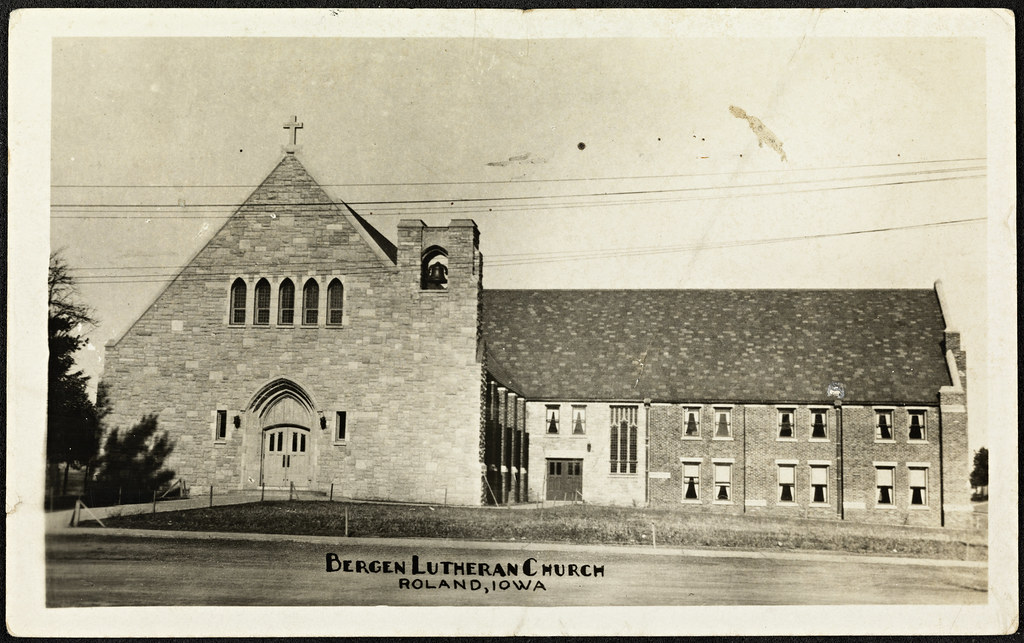 Bergen Lutheran Church, Roland, Iowa Beskrivelse / Descrip… Flickr
