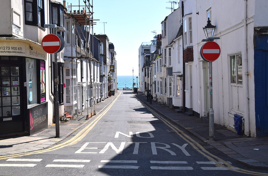 no entry Camelford Street, Brighton, East Sussex The hardn… Flickr