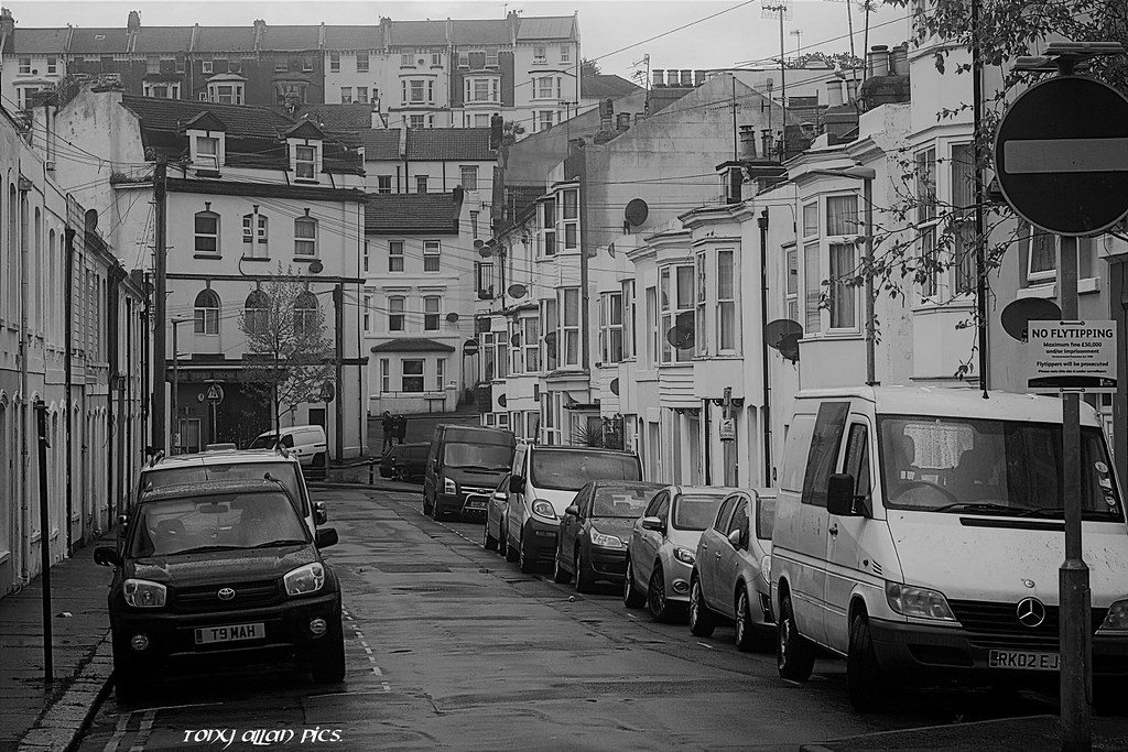 Every street, a car park. Hastings. Taken with a 50mm Pent… Flickr