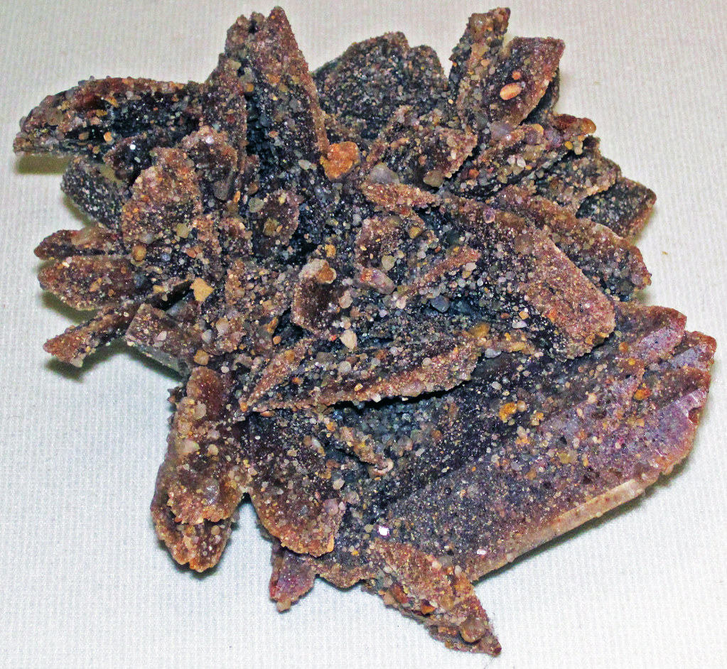 Gypsum (Quaternary; Great Salt Plains, Oklahoma, USA) Flickr