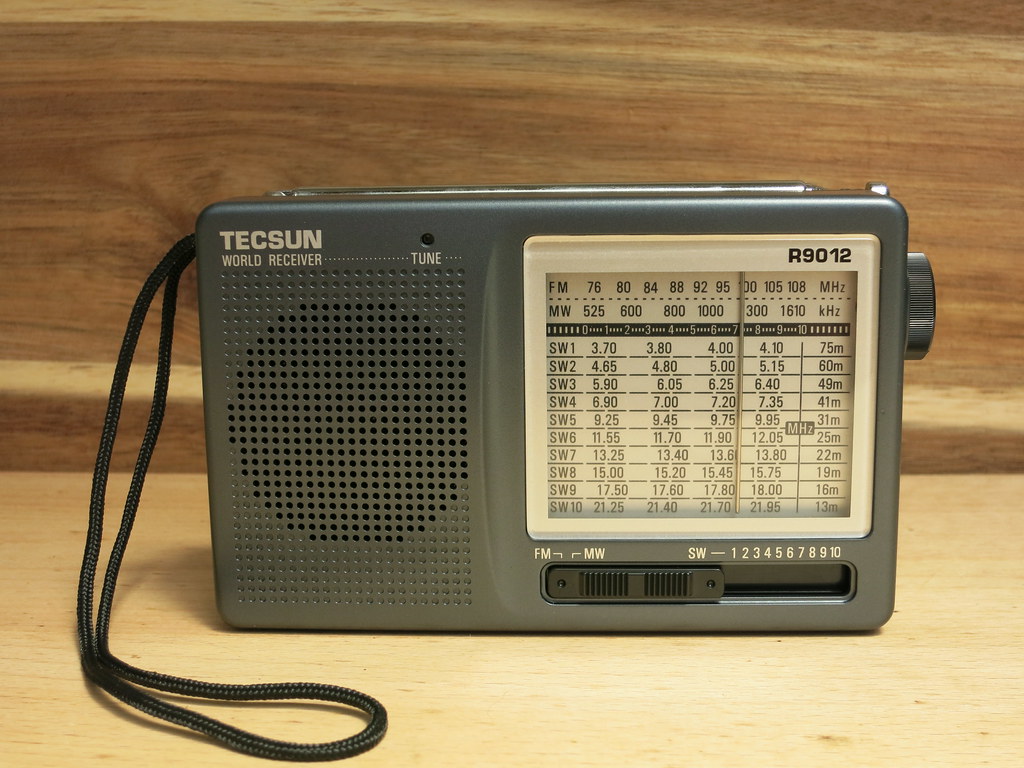 Tecsun R9012 AM/FM/Shortwave Radio Receiver Made in China James
