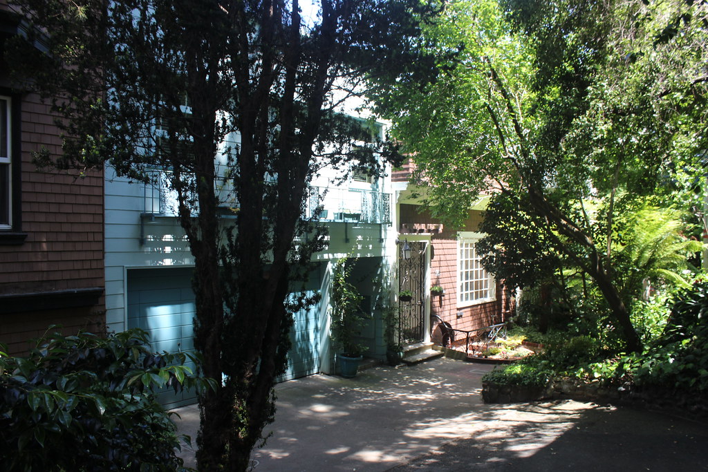 Macondray Lane, Russian Hill Macondray Lane (1912) ExLinc… Flickr