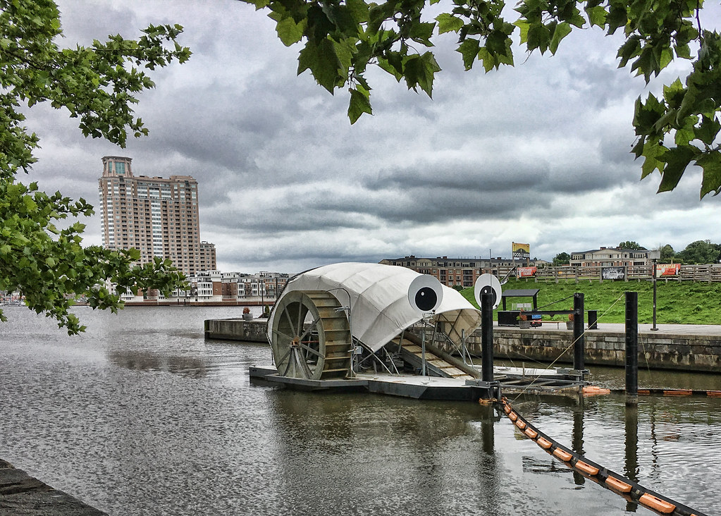 "Mr Trash Wheel" This cool solarhydro powered invention h… Flickr
