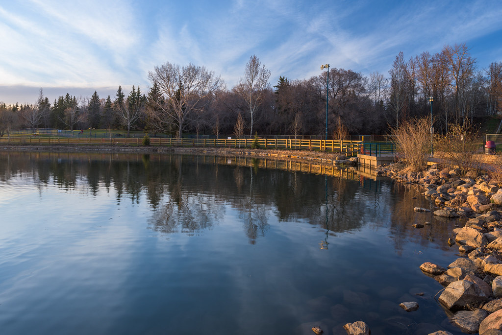 Lake Park, St Albert, Alta This is the area of the… Flickr