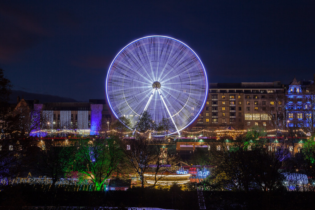 The Christmas Wheel The Big Wheel at the Edinburgh Christm… Flickr