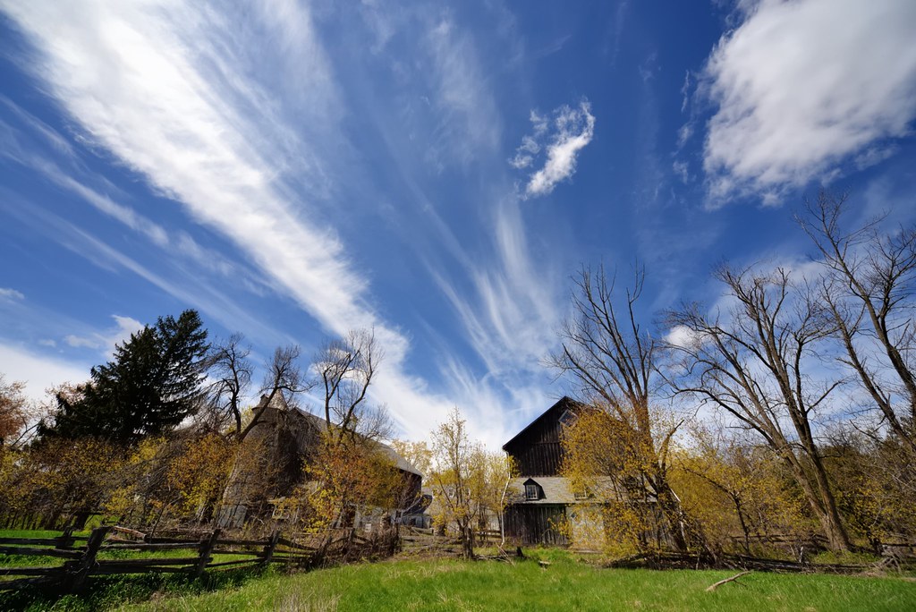 Yesterday's sky Scotsdale Farm, Halton Hills, Ontario.. Flickr