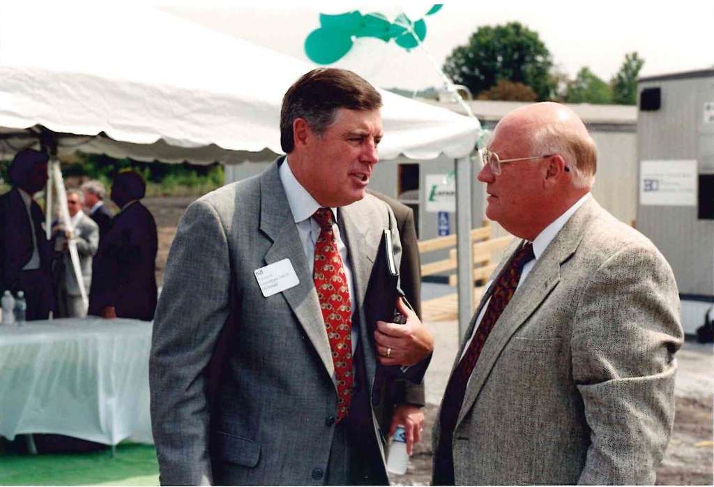 LaFarge Gypsum Groundbreaking, 1998 WTR and Jim Huff Northern