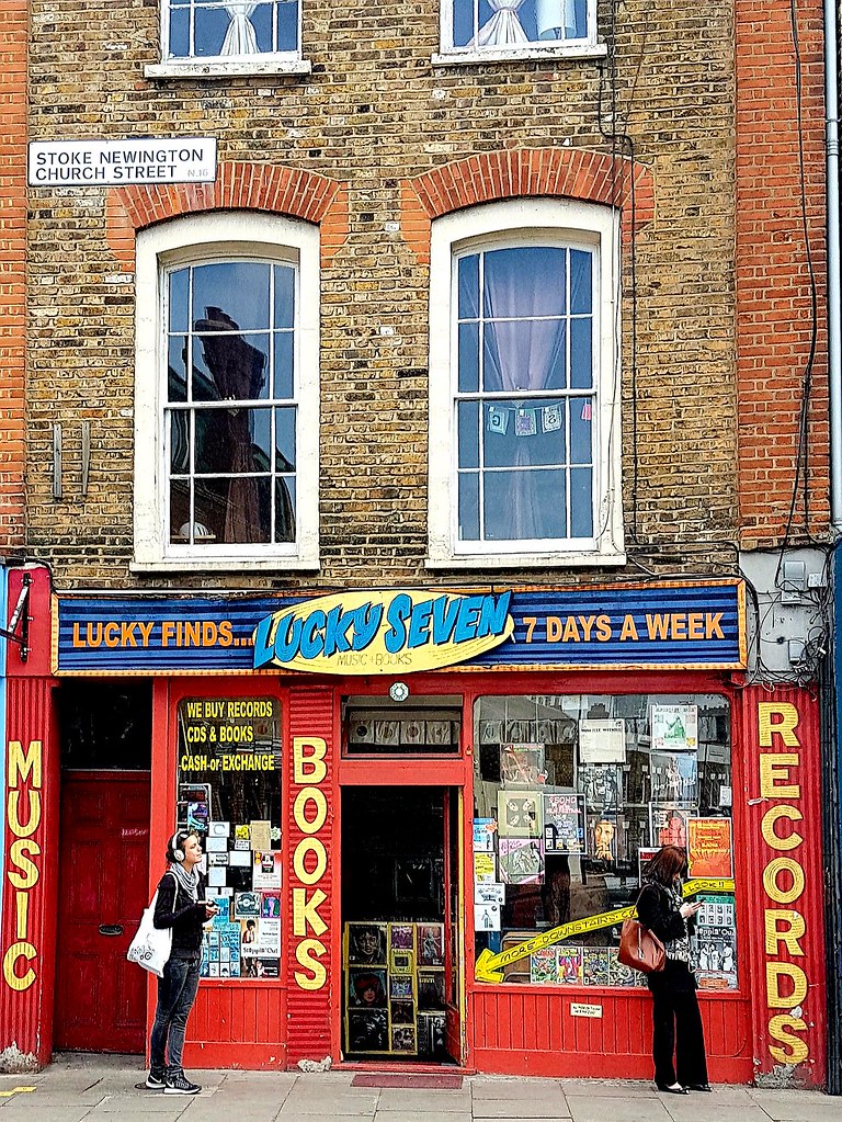 London, Stoke Newington. Record shop in Stoke Newington. Flickr