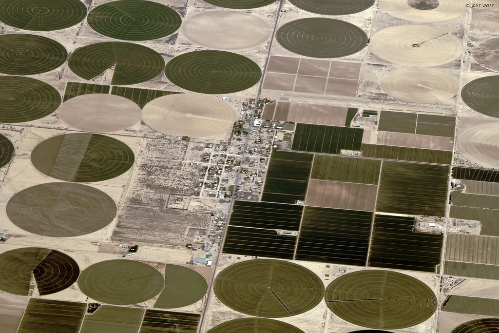 Dell City, TX There's those marvelous circular fields agai