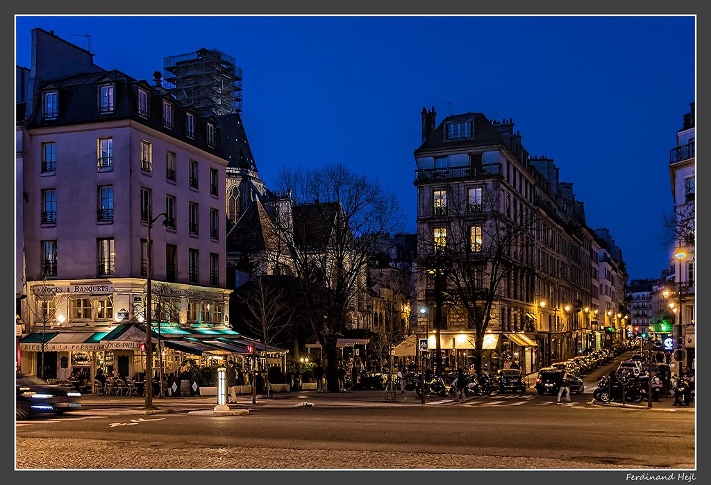 Paris_Quai de l'Hôtel de ville_Rue du Pont LouisPhilippe_… Flickr