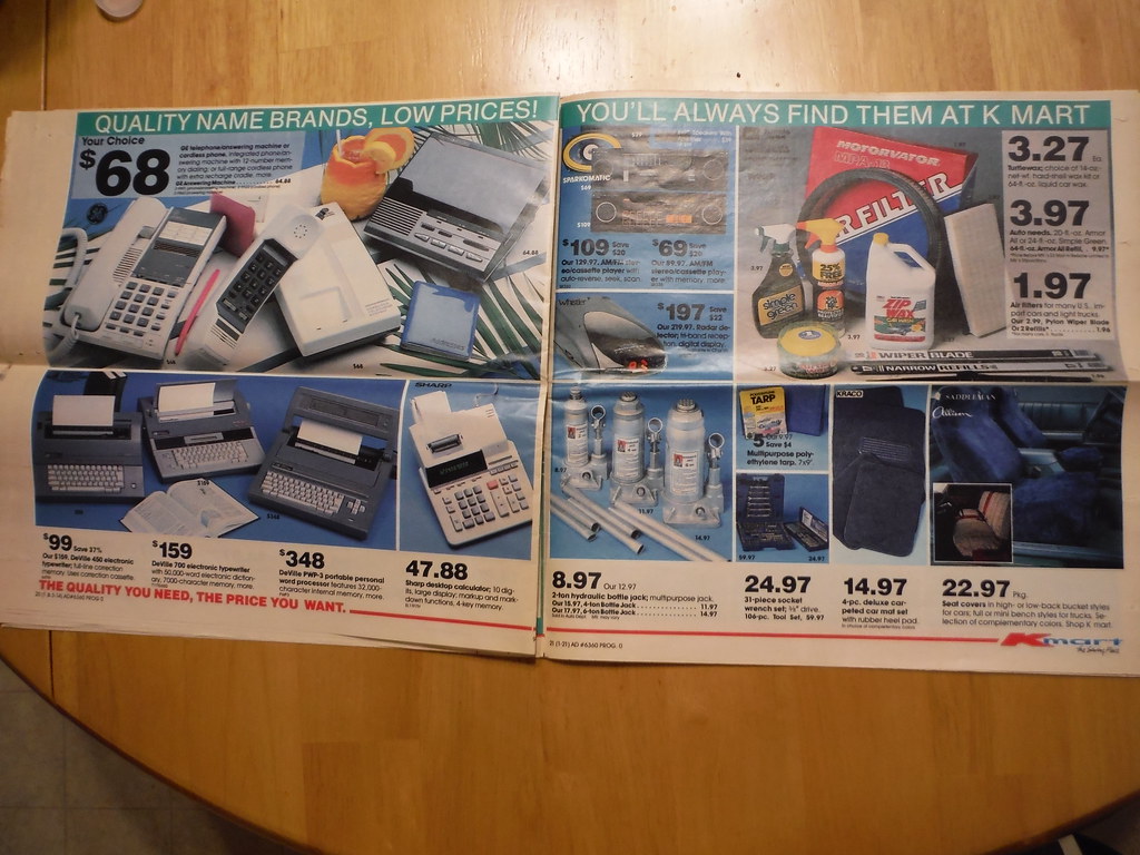 DSCF0059 Very first sales paper for Kmart 3571 Plymouth In… Flickr