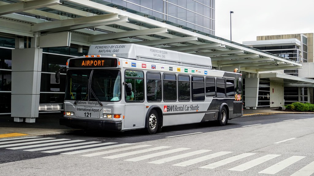 BWI Rental Car Shuttle 2003 Neoplan AN440LF CNG 121 Flickr