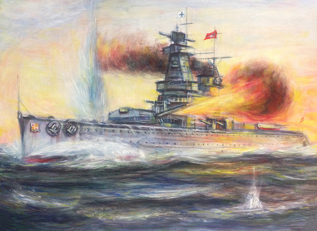 German Pocket Battleship Admiral Graf Spee part in the Bat… Flickr