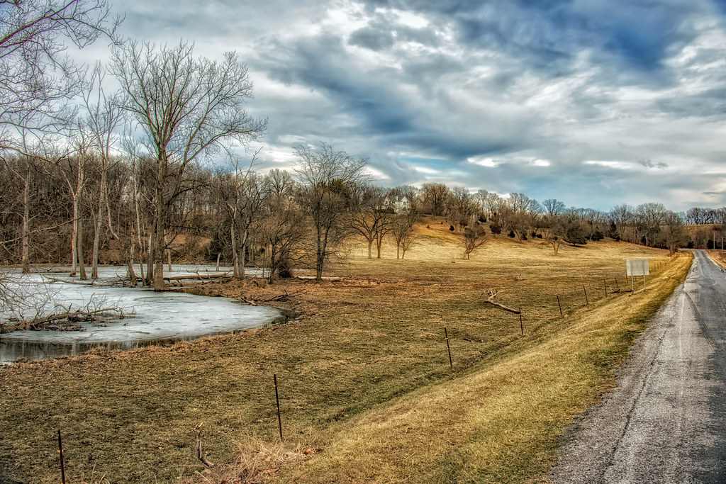 Irwin Bridge Road On A Winter's Day Randy von Liski Flickr